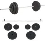Vidaxl Langhantel-set 30 Kg