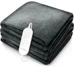 Sinnlein&reg; Heizdecke Elektrisch 180x130cm Grau W&auml;rmeunterbett Xxl Heizmatte