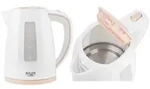 Adler Wasserkocher Ad 1264 Standard 2200 W 1,7 L Kunststoff 360&deg; Drehbarer