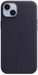 Apple Iphone 14 Plus Leather Case With Magsafe - Midnight