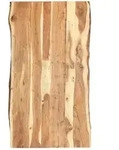 Tischplatte Massivholz Akazie 118x(50-60)x3,8 Cm - Vidaxl