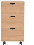 Schubladenelement 33&times;45&times;60 Cm Eichenbraun Vidaxl