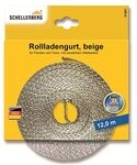 Schellenberg - Rolladengurt Maxi 23mm/12,0 M Beige - 31201