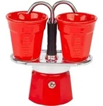 Bialetti Mini Express Set Rot
