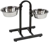 Kerbl Bar Alimentation Avec Ecuelles Pour Chien - 2x2800ml