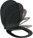 Ideal Standard - Connect Air - Wc-sitz Wrapover, Soft-close, Schwarz E0368v3