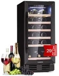 Klarstein - Weink&uuml;hlschrank Freistehend, Kleiner Getr&auml;nkek&uuml;hlschrank Schmal, 1