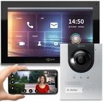Goliath Pro Ip T&uuml;rsprechanlage App Silber 1-familienhaus 10 Zoll Unterputz 180
