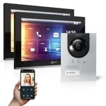 Goliath Pro Ip Gegensprechanlage App Silber 1-familienhaus 2x 10 Zoll Aufputz 