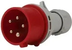 Pce Cee-stecker 5-polig 16a Rot Adapterstecker