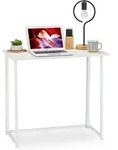 Relaxdays Schreibtisch Klappbar, Platzsparender B&uuml;rotisch Zum Klappen, Home Office,