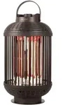 Sunred - Tischheizstrahler Indox 1200 W Halogen Schwarz