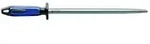 F.dick - Fleischerstahl 30 Cm Griff Blau/schwarz Wetzstahl Rund Mit 2 K-griff