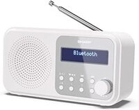 Sharp Dr-p420 Tischradio Dab+, Dab, Fm Bluetooth&reg;, Usb Wei&szlig;