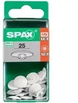 Spax - Abdeckkappen Wei&szlig; Zum Stecken - 25 Stk. Abdeckkappen