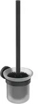Ideal Standard - Iom - Wc-b&uuml;rste Mit Halter, Schwarz/ Sanitiertes Glas A9119xg