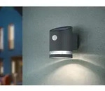 Led Solar Wandleuchte Au&szlig;enleuchte Salta Mit Bewegungsmelder Anthrazit