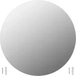 Wandspiegel 50 Cm Rund Glas Vidaxl Silber