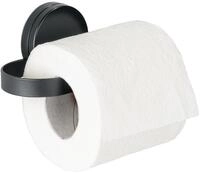 Wenko Static-loc&reg; Plus Toilettenpapierhalter Pavia Schwarz, Wc-rollenhalter,