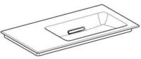 Geberit One M&ouml;belwaschtisch Abgang Horizontal, Ablagefl&auml;che