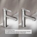 Keuco - Ixmo Pure 100 Waschtischarmatur 59502011100 Ausladung 110mm, Ohne