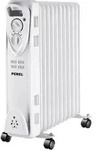 &Ouml;lradiator Mit Rollen, 11 Rippen 3 Heizstufen 2500 Watt, 59x48cm