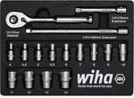 Wiha Ratschenschl&uuml;ssel Set 1/4" 16-tlg. In Schaumeinlage (44683)