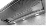 Teleskophaube 90cm 729 M3/h Silber Siemens Li97sa531