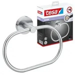 Tesa - Moon Handtuchring, Verchromt - Handtuchhalter-ring Oval - Zur Wandbefestigung