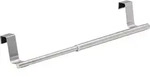 Wenko - T&uuml;r-handtuchstange Teleskop 60 Cm, Silber Matt, Edelstahl Rostfrei Silber