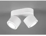 Led Deckenstrahler Taurus 2-flammig Wei&szlig;, Breite 18cm