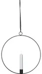 Star Trading Led Lichterkranz 'flamme Ring', Schwarz, 30cm