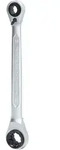 Brilliant Tools - 4 In 1, Doppelratschenringschl&uuml;ssel, 10x13,17x19mm - Bt013901