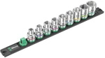 Wera C Imperial Steckschl&uuml;sselsatz Z&ouml;llig 1/2" 9teilig 05005480001