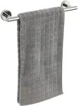 Wenko Badetuchstange Bosio Edelstahl Gl&auml;nzend, Handtuchstange, Rostfrei, 40 Cm,
