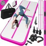 Kesser&reg; Airtrack Gymnastikmatte, Aufblasbar - 600 X 100 X 10 Cm, Rosa