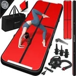 Kesser&reg; Turnmatte Aufblasbar Airtrack Fitness-matte Gymnastikmatte 3/4/5/6m Inkl.