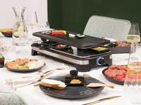 Princess - Raclette F&uuml;r 10 Personen Gro&szlig;e Grillplatte 49x21cm 1500watt