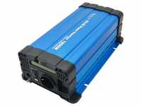 Spannungswandler FS1000D 24V 1000 Watt reiner Sinus blau m. Display