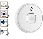 Elro - Rauchmelder Mit 10 Jahres Batterie - Gro&szlig;e Testtaste Und Pausenfunktion, &Oslash;