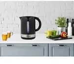Tristar - Wasserkocher Kunststoff Schwarz 1,7 Liter 360&deg; Drehbar 2200watt