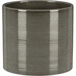 Scheurich - Blumentopf Aus Keramik, Farbe: Glass Grey, 19 Cm Durchmesser, 17 Cm Hoch,