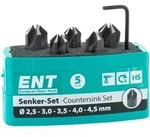 Ent European Norm Tools - Ent Kegelsenker Set F&uuml;r Holz & Kunststoff Hss-g 90...