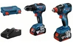Bosch Maschinen-set Combo Kit Gdx 18v-200 + Gsr 18v-55 2x4,0 Ah Im L-case