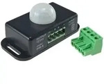 Bewegungsmelder 12-24v=, 6a Ip20, Bis 8m Reichweite, 60&deg;, 1-10min