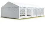 Party-zelt Festzelt 6x10 M Garten-pavillon -zelt Pvc Plane 700 N In Wei&szlig; Wasserdicht