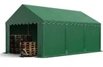 Lagerzelt 4x6 M Zelthalle Unterstand Weidezelt Pvc Plane 700 N Wasserdicht In