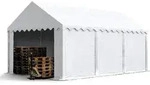 Toolport Lagerzelt 4x6 M Zelthalle Unterstand Weidezelt Pvc Plane 700 N Wasserdicht
