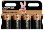 Duracell - Plus-d K4 Mono (d)-batterie Alkali-mangan 1.5 V 4 St.