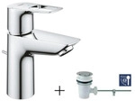 Grohe Bauloop Einhand-waschtischbatterie, S-size, Temperaturbegrenzer, Ecojoy,